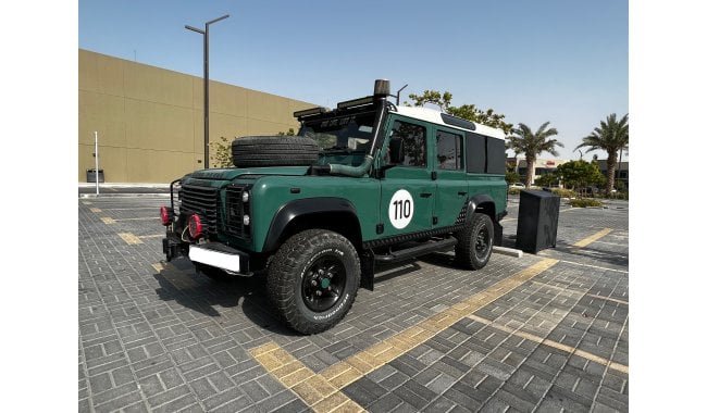 Land Rover Defender 1999 green color used car