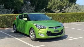 Hyundai Veloster 2015 Green color used car
