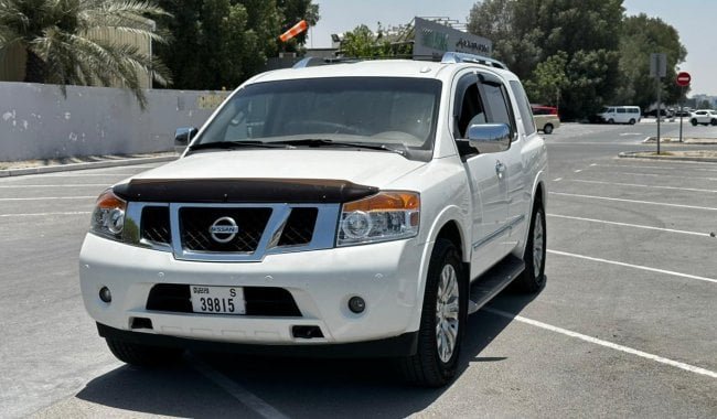 Nissan Armada 2015 white color used car