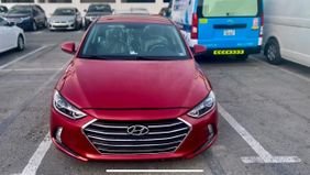 Hyundai Elantra 2017 Red color used car
