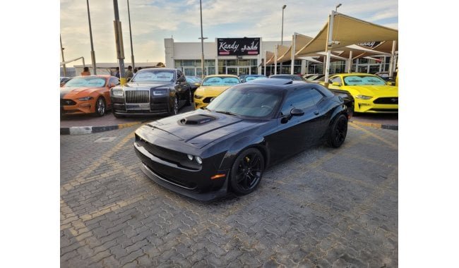 Dodge Challenger 2018 black color used car