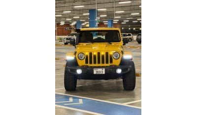 Jeep Wrangler 2021 yellow color used car