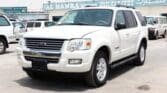 Ford Explorer 2008 White color used car