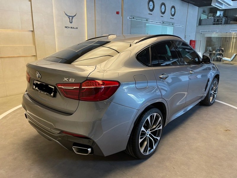 BMW X6 2018 Grey color used car