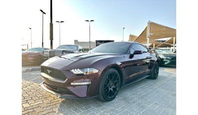 Ford Mustang 2018 burgundy color used car