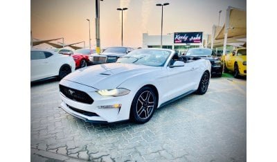 Ford Mustang 2021 white color used car