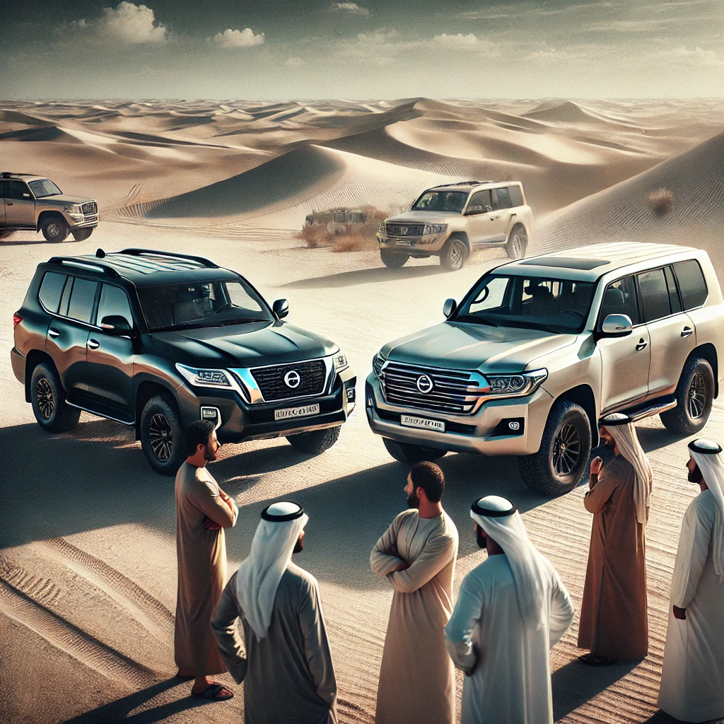 Nissan Patrol vs. Toyota Land Cruiser: Resale Value in UAE