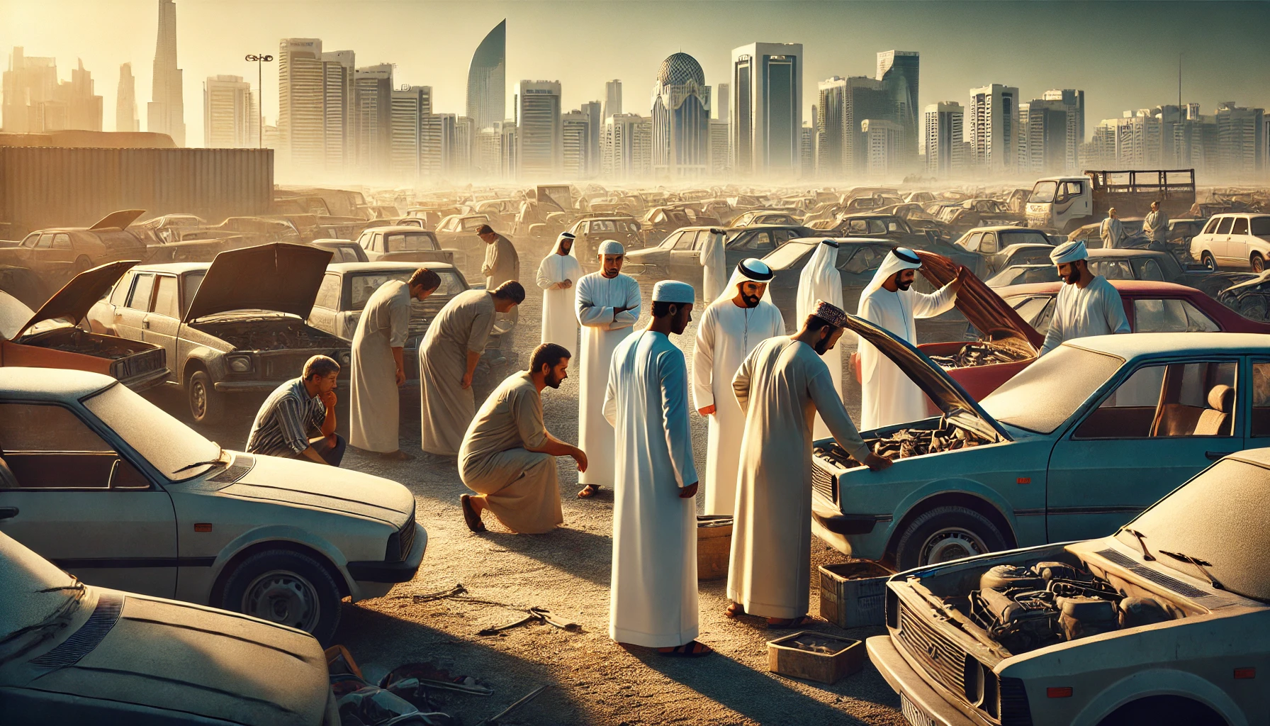 Navigating Car Scrap Dealers and Mawaqif Permits in Abu Dhabi