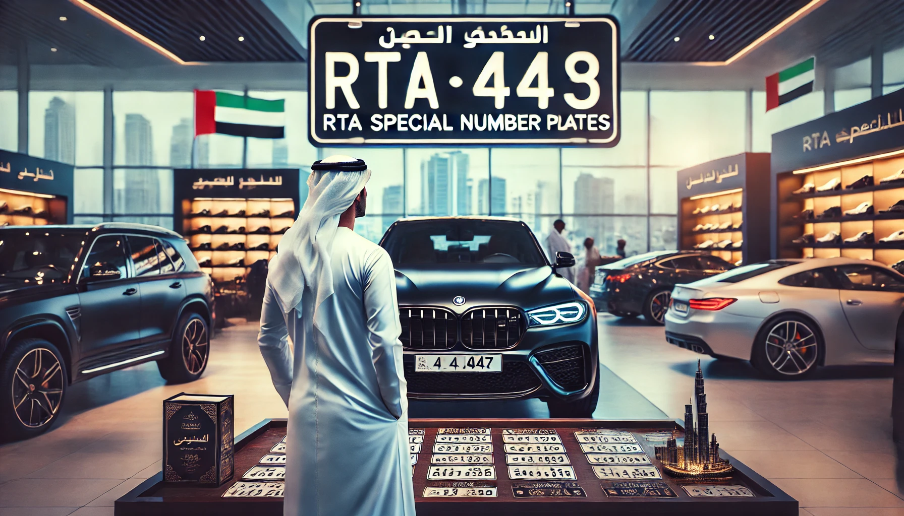 Elevate Your Style with RTA Special Plates in Abu Dhabi