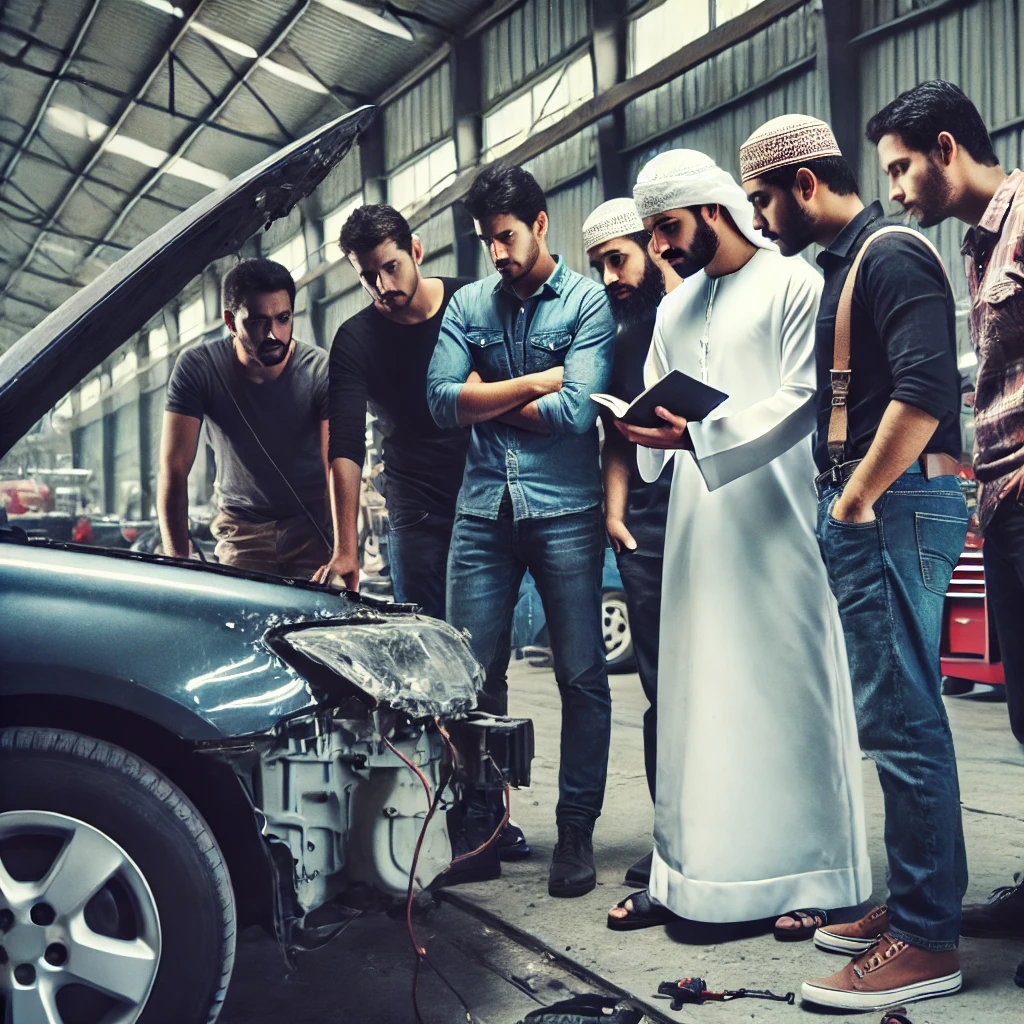 Guide to Buying Accident Cars in UAE