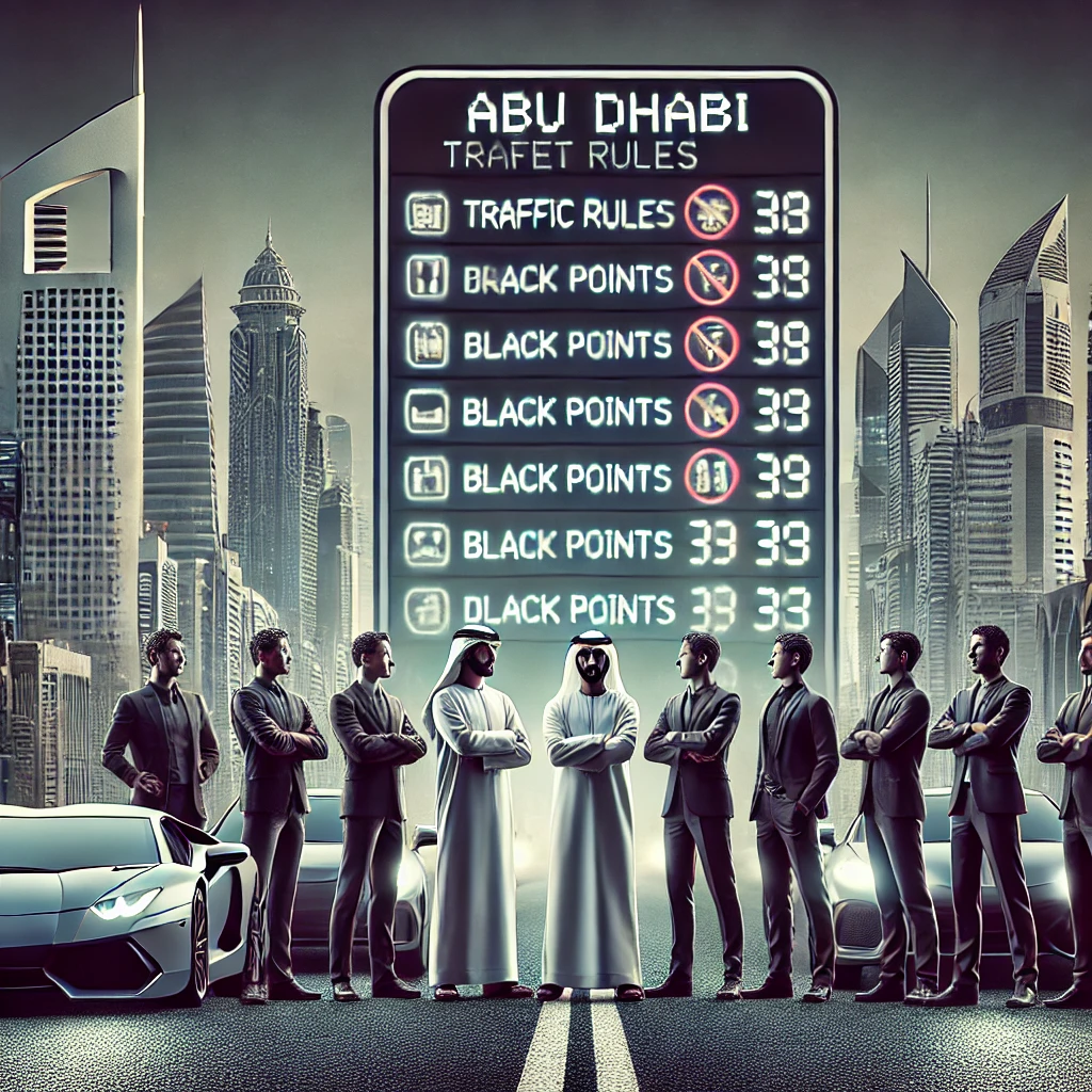 Understanding Black Points in Abu Dhabi: A Guide for Drivers