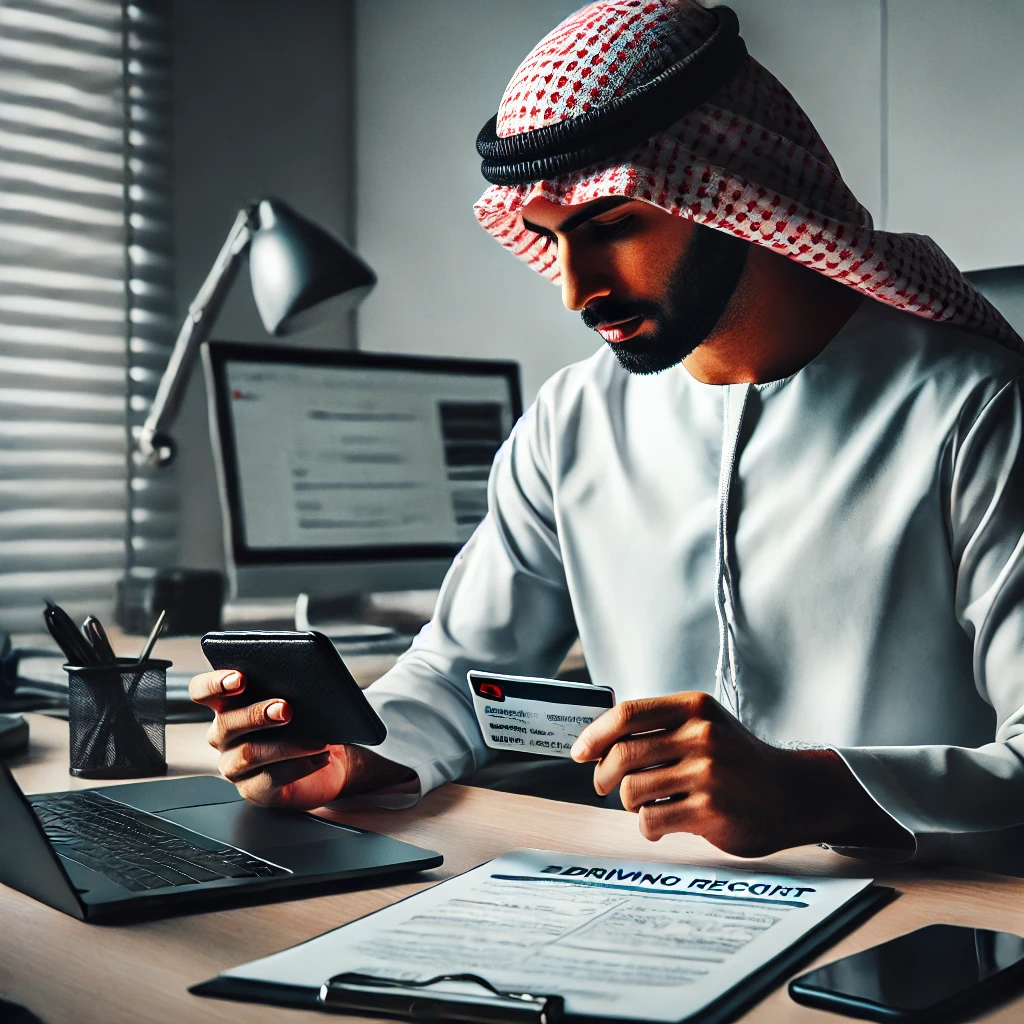 How to Check Black Points on Your License in Abu Dhabi