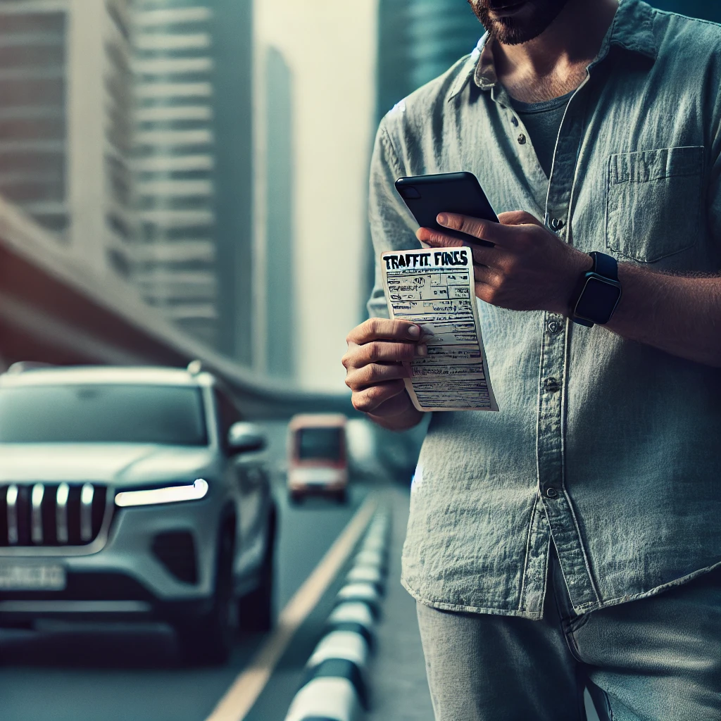 Checking Traffic Fines in Abu Dhabi
