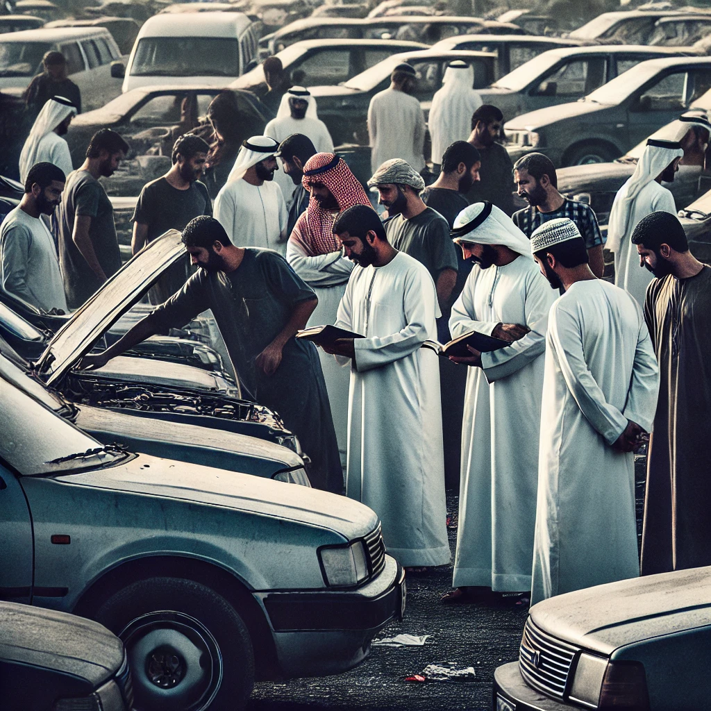 Buying Junk Cars in Abu Dhabi