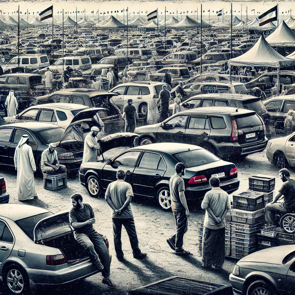 Selling Cars Fast at Aweer Market