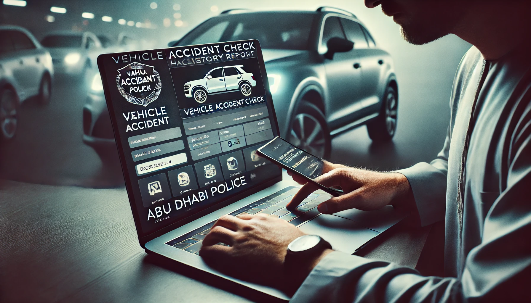 Abu Dhabi Police Accident Check Before You Sell Any Car